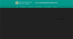 Desktop Screenshot of canecasparareciclaje.com